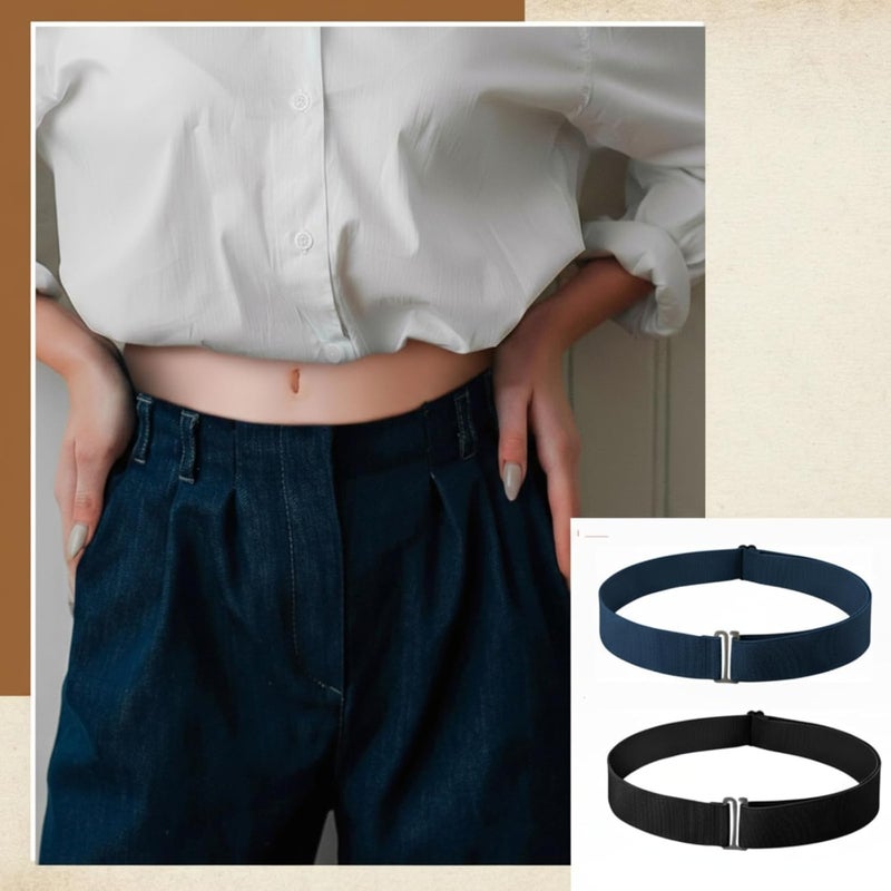 Cutecrop 9 Pcs Crop Band for T-shirts, Adjustable Elastic Tops Tuck Tool with Ties Clips for Shirts Sweaters Women Clothing - Image 5